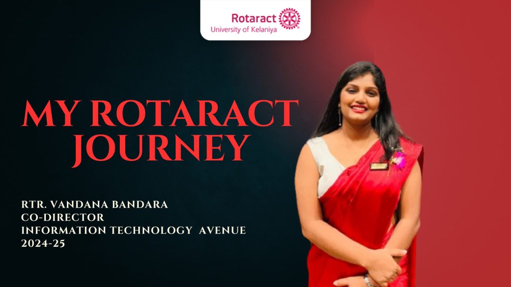 Rotaract Journey of RTR. Vandana Airport