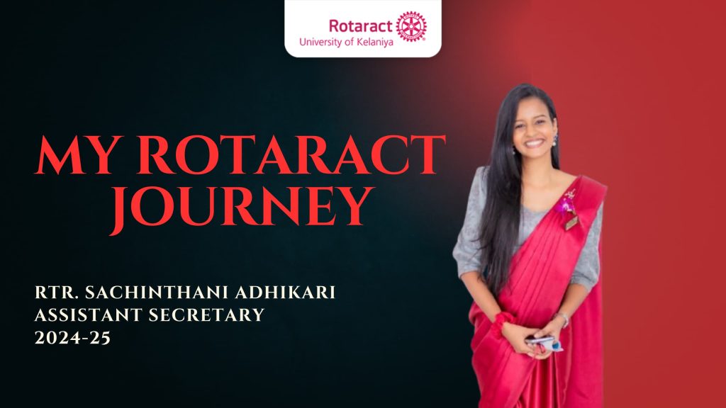 Jalan Rotaract RTR. Sachinthani Adhikari