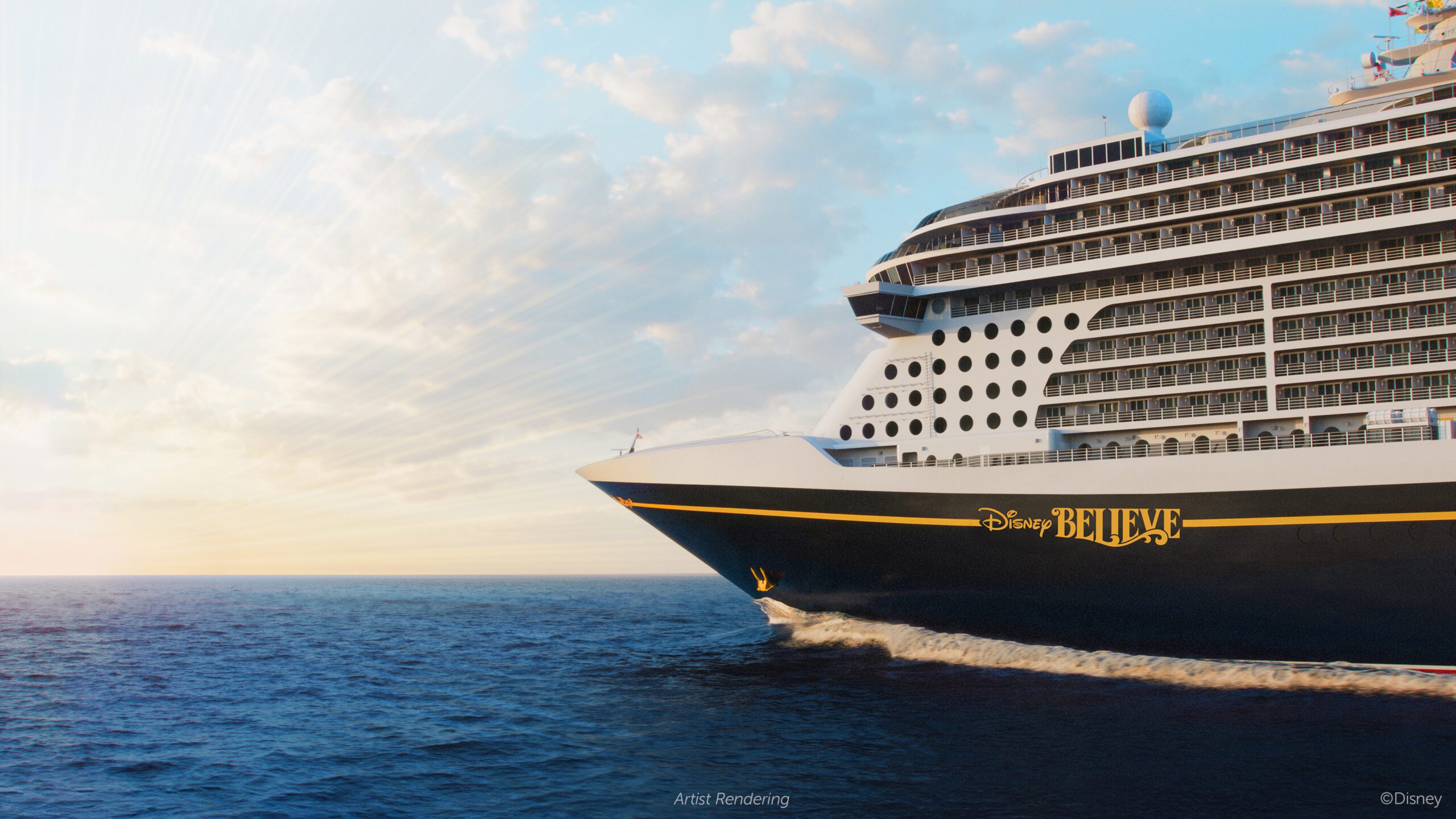 NEWS: Disney Cruise Line announces the name and opening schedule of its ninth ship