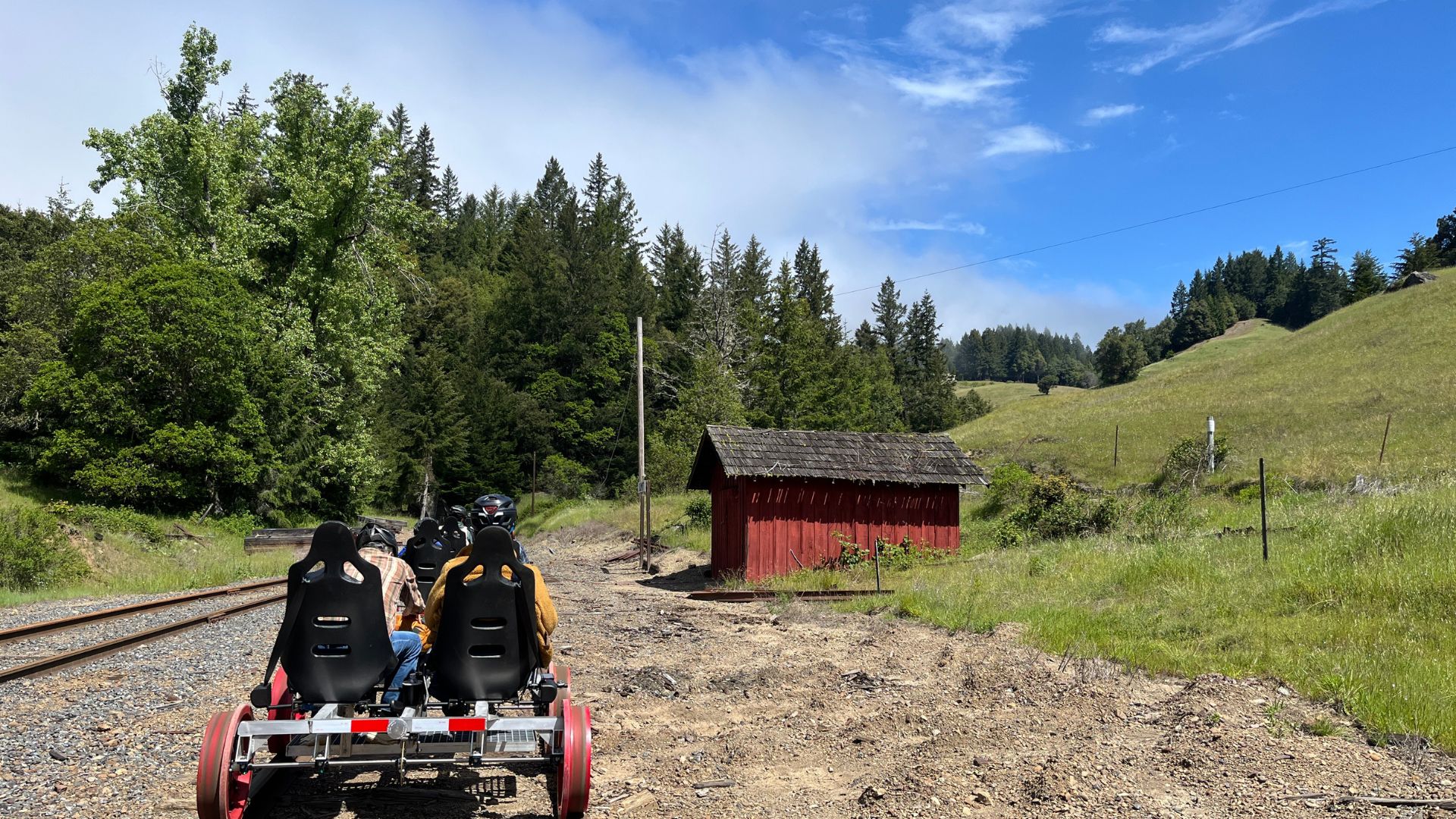 Big adventure on the Skunk Train Railcoaster